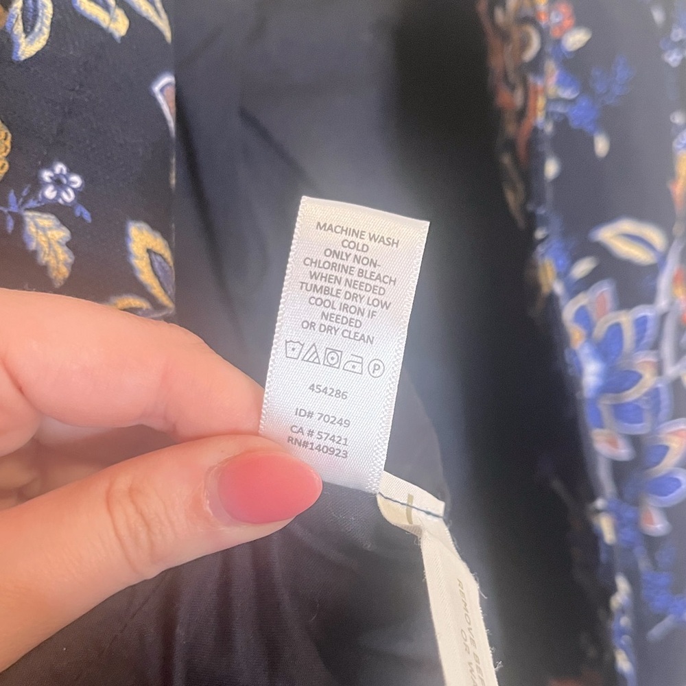 LOFT Women's Evening Garden Floral Jacket - Picture 10 of 10
